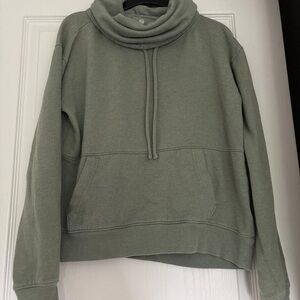 SO Women's Sage Green Cowl Neck Sweater